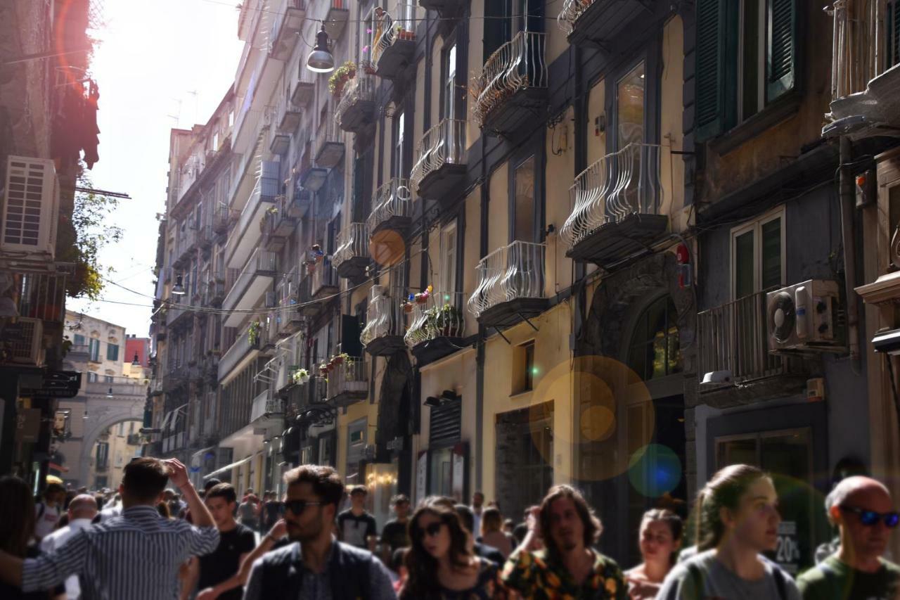 Napoli A Chiaia Apartamento Exterior foto